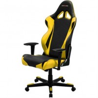 Крісло DXRACER RACING OH/RE0/NY чорне/жовті вставки Крісло DXRACER RACING OH/RE0/NY чорне/жовті вставки