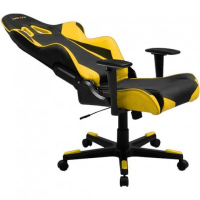 Крісло DXRACER RACING OH/RE0/NY чорне/жовті вставки Крісло DXRACER RACING OH/RE0/NY чорне/жовті вставки