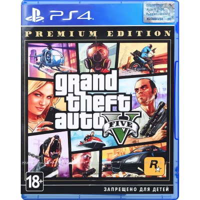 Гра Grand Theft Auto V Premium Edition для PlayStation 4 (5026555426886) Гра Grand Theft Auto V Premium Edition для PlayStation 4 (5026555426886)
