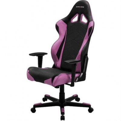 Крісло DXRACER RACING OH/RE0/NP чорне/рожеві вставки