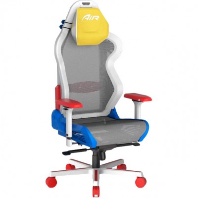 Крісло DXRACER Air PRO White-Blue-Red-Yellow (AIR-R1S-WRB.G-B3-NVF)