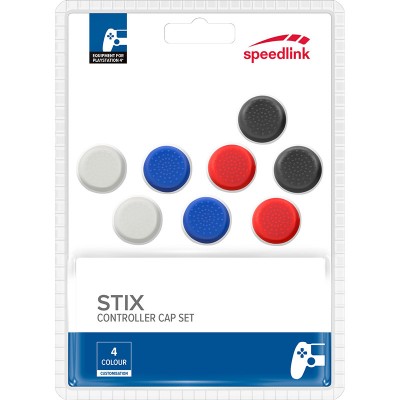 Набір накладок для кнопок SPEEDLINK STIX Controller Cap Set PS5/PS4 (SL-4524-MTCL) Набір накладок для кнопок SPEEDLINK STIX Controller Cap Set PS5/PS4 (SL-4524-MTCL)