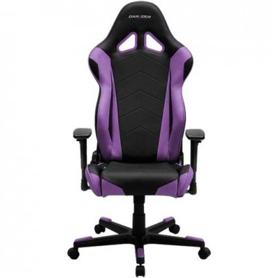 Крісло DXRACER RACING OH/RE0/NV чорна/срібні вставки Крісло DXRACER RACING OH/RE0/NV чорна/срібні вставки
