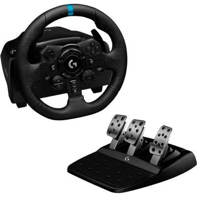 Дротовий кермо LOGITECH G923 Racing Wheel and Pedals for PS4 and PC (L941-000149) Дротовий кермо LOGITECH G923 Racing Wheel and Pedals for PS4 and PC (L941-000149)