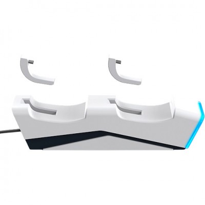 Заряджання для геймпада SPEEDLINK TWINDOCK Charging System PS5 з A/C адаптером White (SL-460000-WE) Заряджання для геймпада SPEEDLINK TWINDOCK Charging System PS5 з A/C адаптером White (SL-460000-WE)