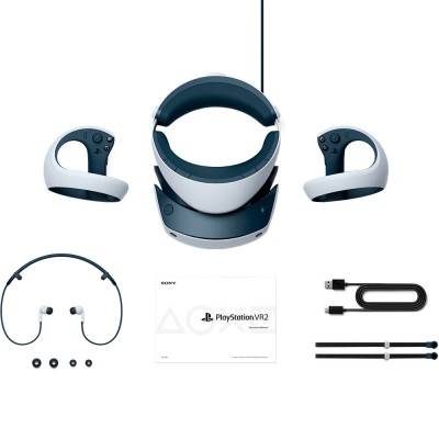 Окуляри віртуальної реальності SONY PlayStation VR2 + контролер PlayStation VR2 Sens + навушники Окуляри віртуальної реальності SONY PlayStation VR2 + контролер PlayStation VR2 Sens + навушники
