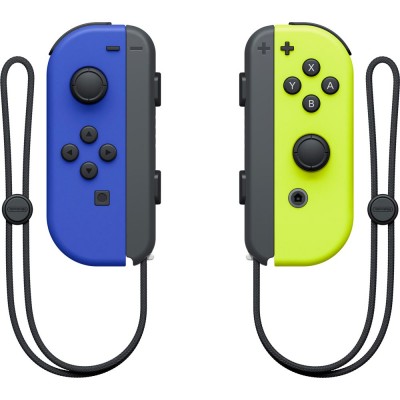 Набір 2 контролера Nintendo Joy-Con Controller Neon Blue/Yellow (45496431303) Набір 2 контролера Nintendo Joy-Con Controller Neon Blue/Yellow (45496431303)