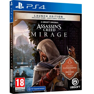 Гра Assassin's Creed Mirage Launch Edition для PS4 (300127552) Гра Assassin's Creed Mirage Launch Edition для PS4 (300127552)