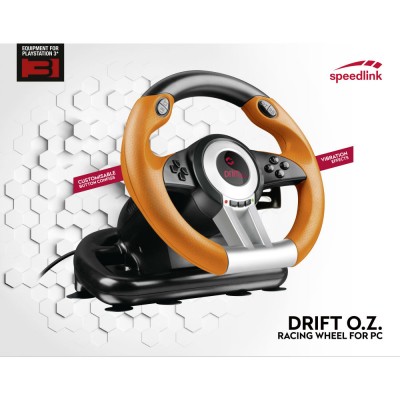 Кермо SPEEDLINK DRIFT Z. O. Racing Wheel PC (SL-6695-BKOR-01)