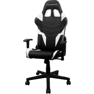 Крісло DXRACER P Series Black/White (GC-P188-NW-C2-01-NVF) Крісло DXRACER P Series Black/White (GC-P188-NW-C2-01-NVF)