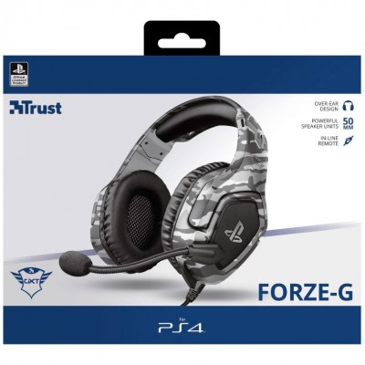 Гарнітура TRUST GXT 488 Forze-G for PS4 Grey (23531) Гарнітура TRUST GXT 488 Forze-G for PS4 Grey (23531)