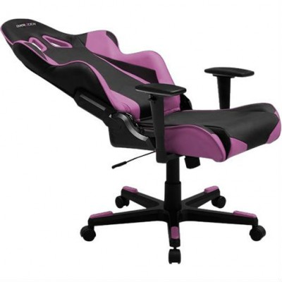 Крісло DXRACER RACING OH/RE0/NP чорне/рожеві вставки Крісло DXRACER RACING OH/RE0/NP чорне/рожеві вставки