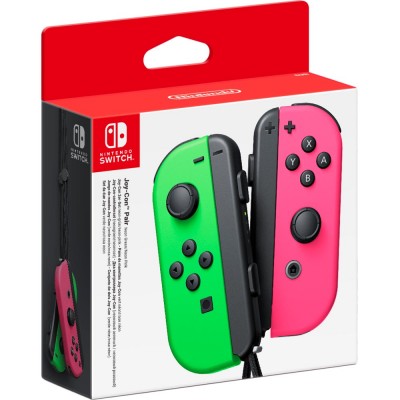 Набір 2 контролера Nintendo Joy-Con Controller Neon Green/Pink (45496430795) Набір 2 контролера Nintendo Joy-Con Controller Neon Green/Pink (45496430795)