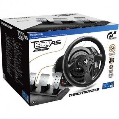 Кермо і педалі THRUSTMASTER T300 RS GT Edition Official Sony licensed (4160681) Кермо і педалі THRUSTMASTER T300 RS GT Edition Official Sony licensed (4160681)