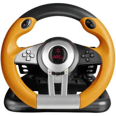 Кермо SPEEDLINK DRIFT Z. O. Racing Wheel PC (SL-6695-BKOR-01) Кермо SPEEDLINK DRIFT Z. O. Racing Wheel PC (SL-6695-BKOR-01)