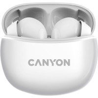 Гарнітура CANYON TWS-5 Bluetooth White (CNS-TWS5W) Гарнітура CANYON TWS-5 Bluetooth White (CNS-TWS5W)
