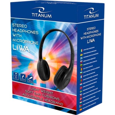 Гарнітура ESPERANZA Titanum Liwa Black (TH114) Гарнітура ESPERANZA Titanum Liwa Black (TH114)