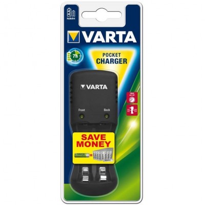 Зарядний пристрій VARTA 57642 Pocket Charger empty АА/ААА (57642101401)