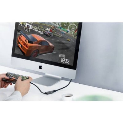 Перехідник UGREEN USB 2.0 Type-C - Mini DP CM236 Grey (60351)