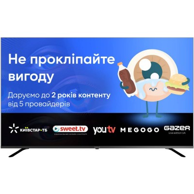 Телевізор GAZER TV65-US3B