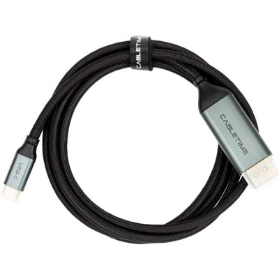 Кабель CABLETIME Cabletime USB-C - DisplayPort 4K Ultra HD 1.8 м V1.2 (CA913305)