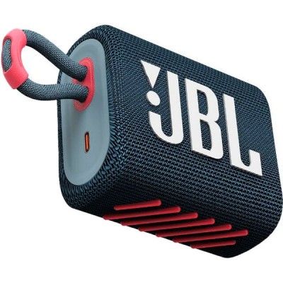 Портативна акустика JBL GO 3 Blue Pink (JBLGO3BLUP) Портативна акустика JBL GO 3 Blue Pink (JBLGO3BLUP)