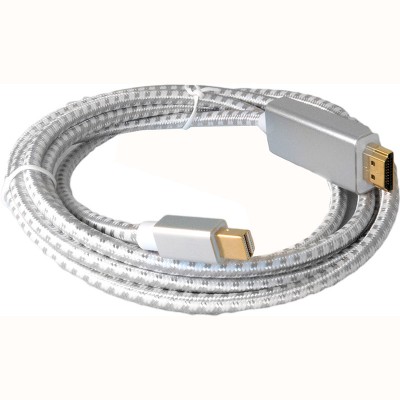 Кабель EXTRADIGITAL mini DisplayPort - HDMI 4K 2 м Grey (KBH1806)