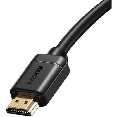 Кабель BASEUS HDMI M-M, 3m, V2.0 4K, HD Series Black (CAKGQ-C01) Кабель BASEUS HDMI M-M, 3m, V2.0 4K, HD Series Black (CAKGQ-C01)