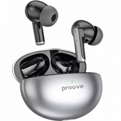Гарнітура PROOVE Thunder Buds TWS with ANC Silver (48399silver) Гарнітура PROOVE Thunder Buds TWS with ANC Silver (48399silver)