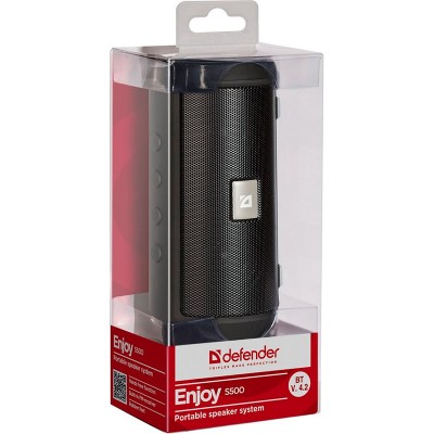 Портативна акустика DEFENDER Enjoy S500 Black (65682)