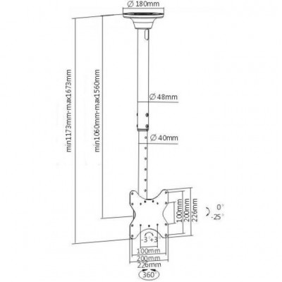 Кронштейн ITECHMOUNT Celb-52L Кронштейн ITECHMOUNT Celb-52L