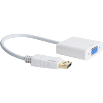 Адаптер CABLEXPERT DisplayPort - VGA 0.15 м (A-DPM-VGAF-02-W) Адаптер CABLEXPERT DisplayPort - VGA 0.15 м (A-DPM-VGAF-02-W)