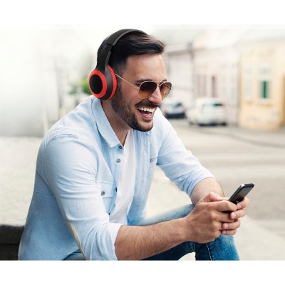 Гарнітура Promate LaBoca Bluetooth 5.0 Red (laboca.red) Гарнітура Promate LaBoca Bluetooth 5.0 Red (laboca.red)