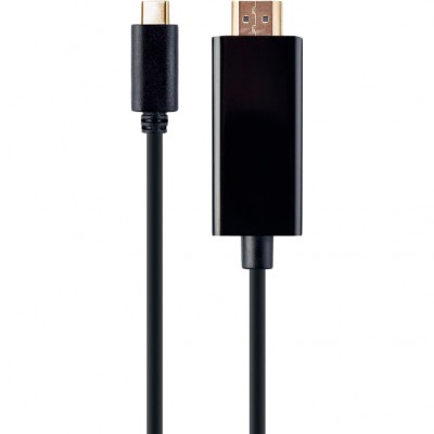 Кабель CABLEXPERT USB Type-C - HDMI Black (A-CM-HDMIM-01) Кабель CABLEXPERT USB Type-C - HDMI Black (A-CM-HDMIM-01)