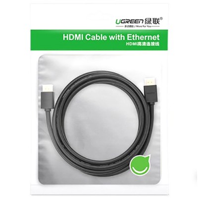 Кабель UGREEN HDMI M-M 3м HD104 Black (10108) Кабель UGREEN HDMI M-M 3м HD104 Black (10108)