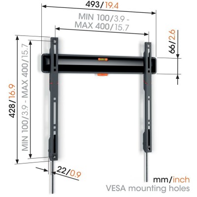 Кронштейн VOGELS TVM 3403 Black Кронштейн VOGELS TVM 3403 Black
