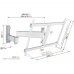 Кронштейн VOGELS TVM 3643 White
