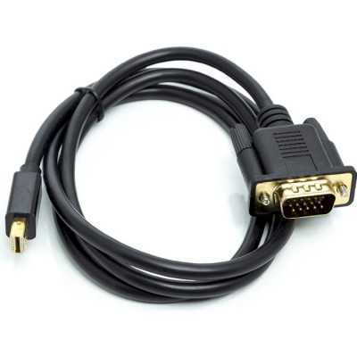 Кабель POWERPLANT mini DisplayPort (M) - VGA (M) 1 м (CA911998) Кабель POWERPLANT mini DisplayPort (M) - VGA (M) 1 м (CA911998)
