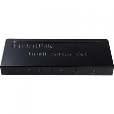 Спліттер PowerPlant HDMI - 4 х HDMI Black (CA911509) Спліттер PowerPlant HDMI - 4 х HDMI Black (CA911509)