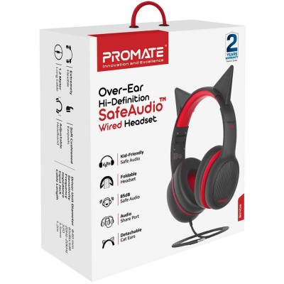 Навушники PROMATE SIMBA ONYX (simba.onyx) Навушники PROMATE SIMBA ONYX (simba.onyx)