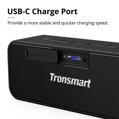 Портативна акустика TRONSMART Element T2 Plus Green (370729) Портативна акустика TRONSMART Element T2 Plus Green (370729)