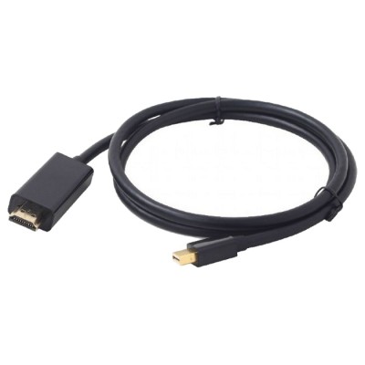 Кабель CABLEXPERT Mini DisplayPort - HDMI 1.8 м, Black (CC-mDP-HDMI-6) Кабель CABLEXPERT Mini DisplayPort - HDMI 1.8 м, Black (CC-mDP-HDMI-6)