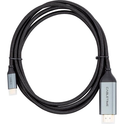 Кабель PowerPlant USB Type-C - HDMI 1.8 м (CA913350) Кабель PowerPlant USB Type-C - HDMI 1.8 м (CA913350)