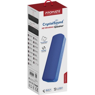 Портативна акустика PROMATE Capsule-2 Blue (capsule-2.blue) Портативна акустика PROMATE Capsule-2 Blue (capsule-2.blue)