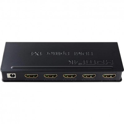 Спліттер PowerPlant HDMI - 4 х HDMI Black (CA911509) Спліттер PowerPlant HDMI - 4 х HDMI Black (CA911509)