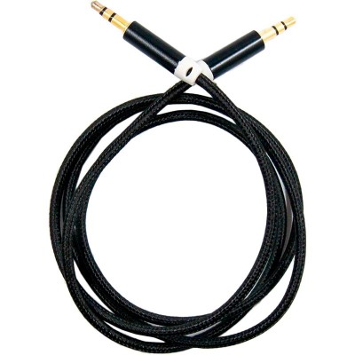 Кабель DENGOS AUX 3,5мм - 3,5мм 1 м Black (AUDIO-PLS-UG-BLACK) Кабель DENGOS AUX 3,5мм - 3,5мм 1 м Black (AUDIO-PLS-UG-BLACK)