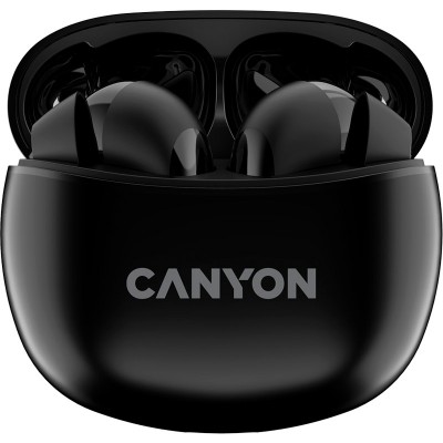Гарнітура CANYON TWS-5 Bluetooth Black (CNS-TWS5B)