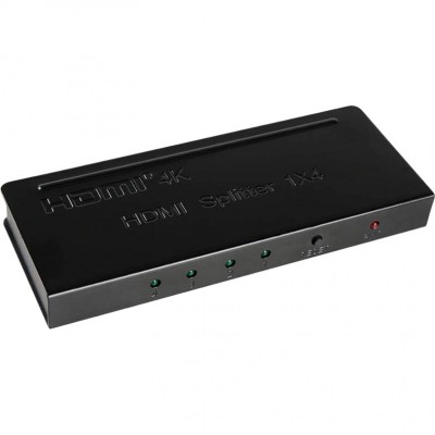 Спліттер PowerPlant HDMI - 4 х HDMI Black (CA911509) Спліттер PowerPlant HDMI - 4 х HDMI Black (CA911509)