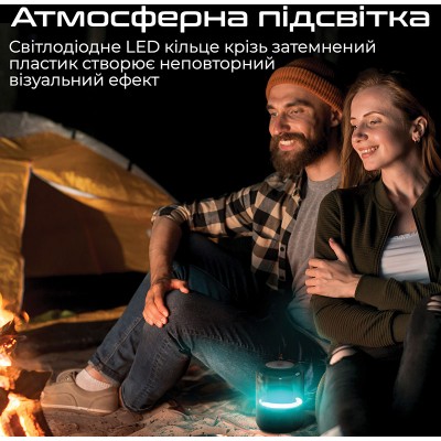 Портативна акустика Promate Glitz 8 Вт Black (glitz.black) Портативна акустика Promate Glitz 8 Вт Black (glitz.black)