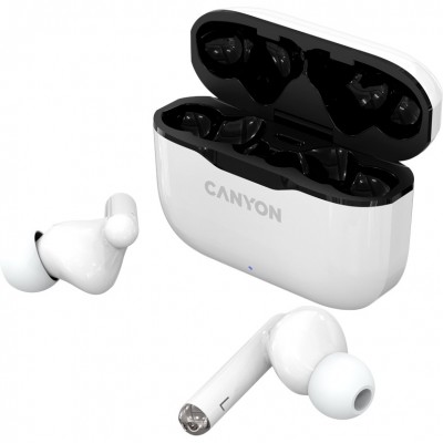 Гарнітура CANYON TWS-3 White (CNE-CBTHS3W)
